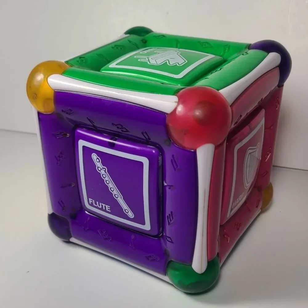 Munchkin Mozart Magic Cube Musical Toy Baby Learning Classical Music Tested